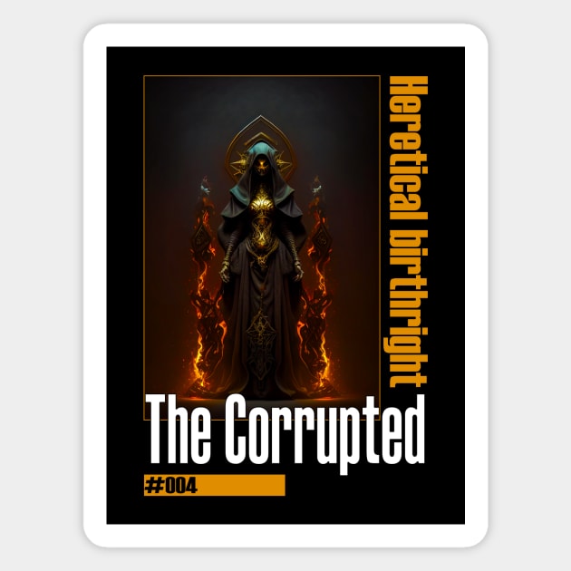The Corrupted #004 Magnet by demondreams